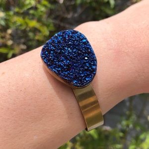 Druzy bracelet